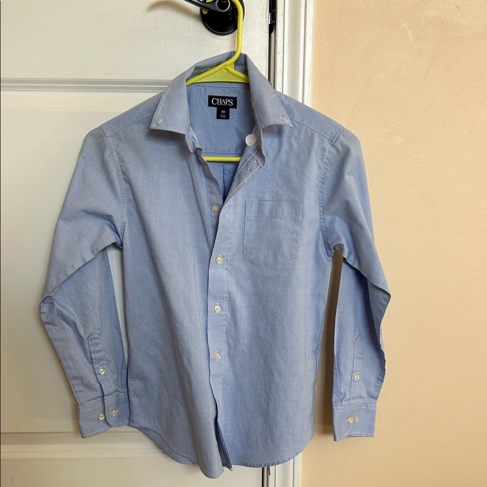 Boy Chaps light blue shirt 10